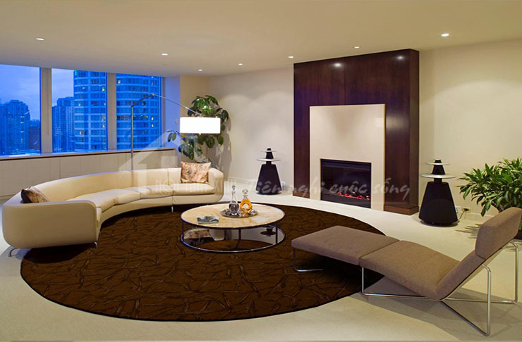 Chọn kích thước thảm phòng khách như thế nào là đẹp?
