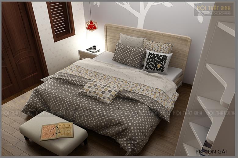 Các mẫu thiết kế nội thất phòng ngủ nhà phố ở Tam Trinh - Mr.Vũ