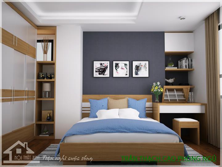 Thiết kế nội thất chung cư Linh Đàm với sắc màu hiện đại P.2