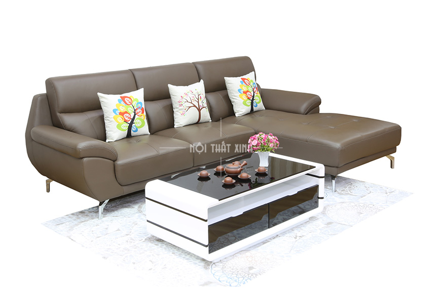 sofa da thật nhập khẩu mã NTX2824