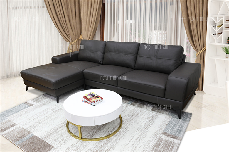 Sofa da thật 100% Malaysia H2083-G