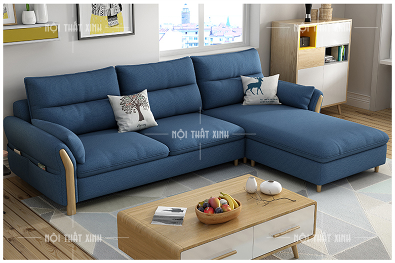Sofa nỉ cao cấp NTX1848
