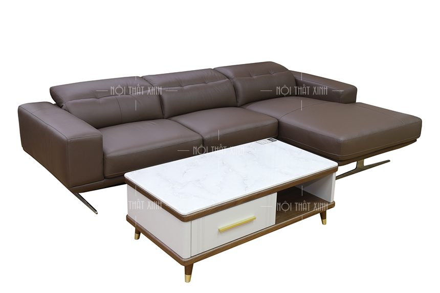Sofa da nhập khẩu Malaysia H9090-G