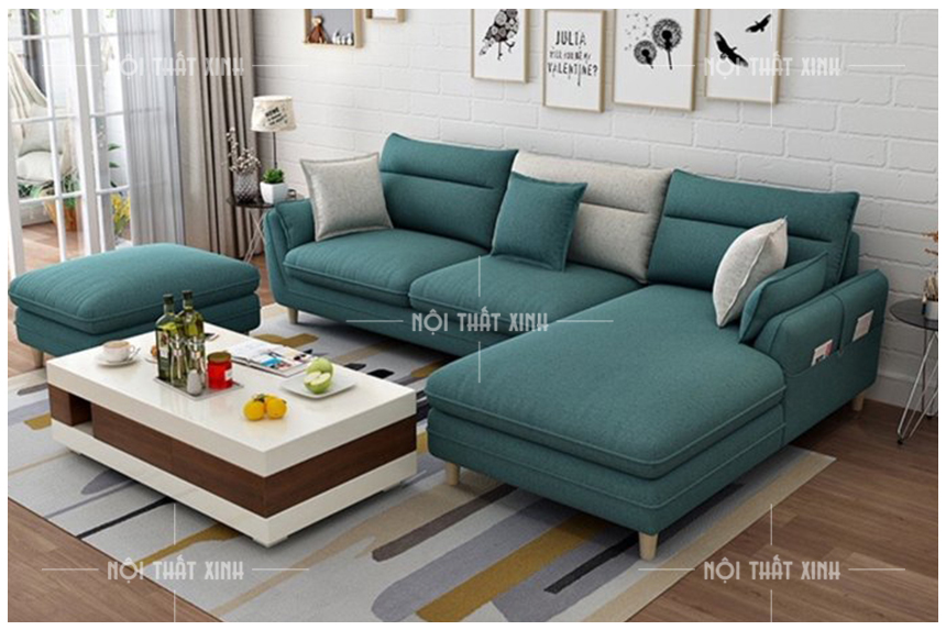 10 Bộ sofa góc cho phòng khách nhỏ đẹp sang trọng