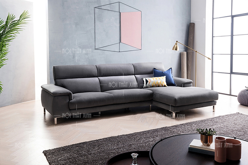 15 Mẫu sofa góc chữ L đẹp bằng gỗ da và vải bán chạy nhất 2019