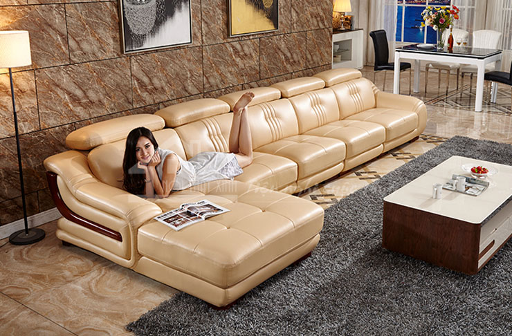 Ghế sofa da đẹp luôn là lựa chọn đầy yêu thích cho phòng khách