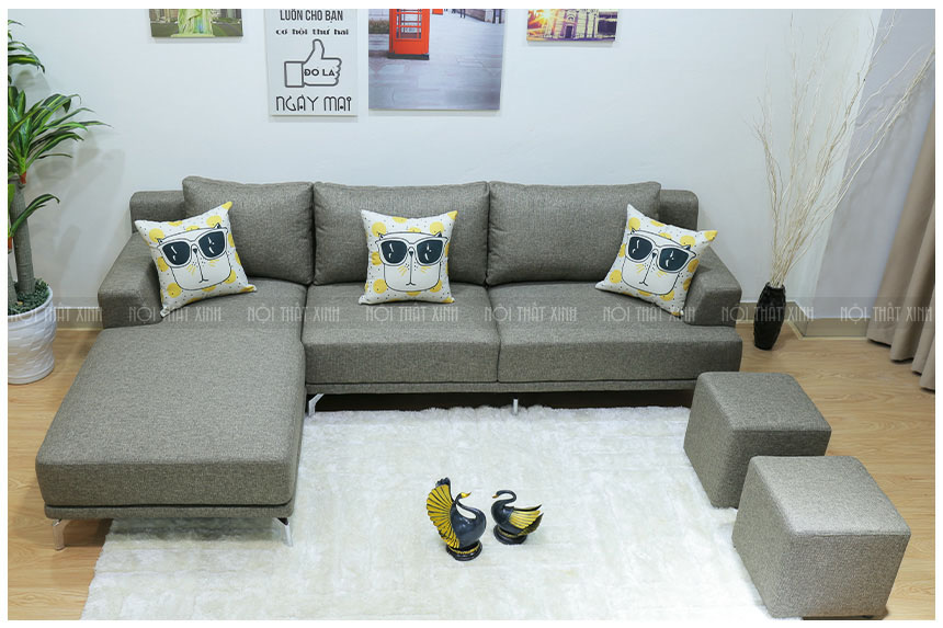 sofa vải mã NTX1820