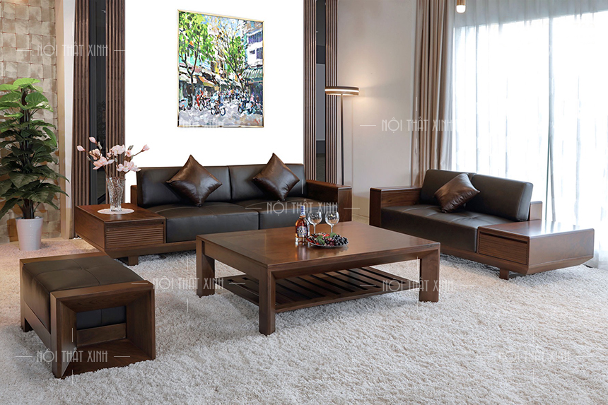 Sofa gỗ tự nhiên: Với nhiều người, sofa gỗ tự nhiên là sự lựa chọn ưa thích vì tính gần gũi và bền chắc của nó. Bên cạnh đó, vẻ đẹp tự nhiên của gỗ mang đến cảm giác hài hòa và thoải mái cho không gian sống. Xem hình ảnh sofa gỗ tự nhiên để tìm kiếm sản phẩm phù hợp cho không gian hiện đại của bạn.