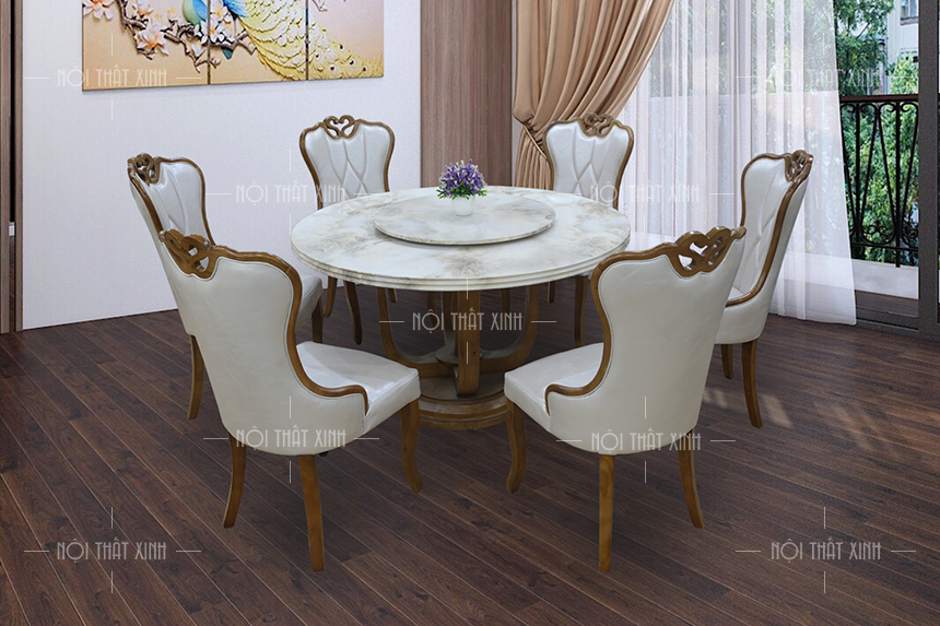 5 mẫu bàn ghế ăn bằng gỗ gia đình nào cũng nên mua