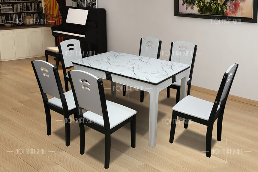 5 mẫu bàn ghế ăn bằng gỗ gia đình nào cũng nên mua