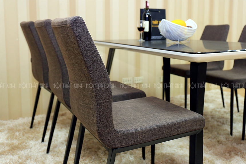 bàn ghế ăn mã XBA187