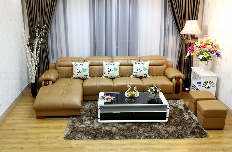 Các mẫu ghế sofa sang trọng, hiện đại phù hợp với phòng khách nhỏ