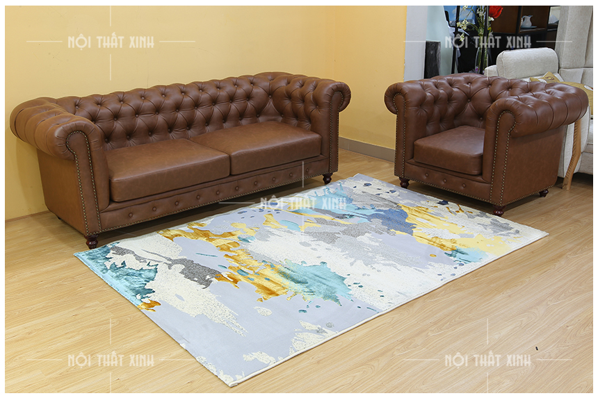 Thảm lót sàn phòng khách 2024 với những màu sắc tươi tắn và họa tiết độc đáo sẽ khiến không gian sống của bạn trở nên tươi mới và phong cách hơn bao giờ hết. Bạn hãy xem hình ảnh liên quan và để cho chiếc thảm này trở thành điểm nhấn hoàn hảo cho phòng khách của mình.