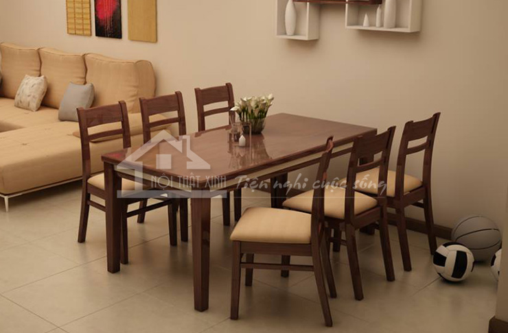 các mẫu bàn ghế ăn bằng gỗ đẹp và sang nhất