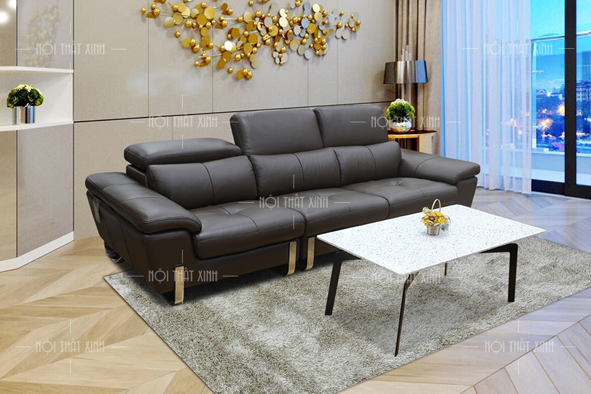 các mẫu sofa màu đen thiết kế tinh tế, sang trọng