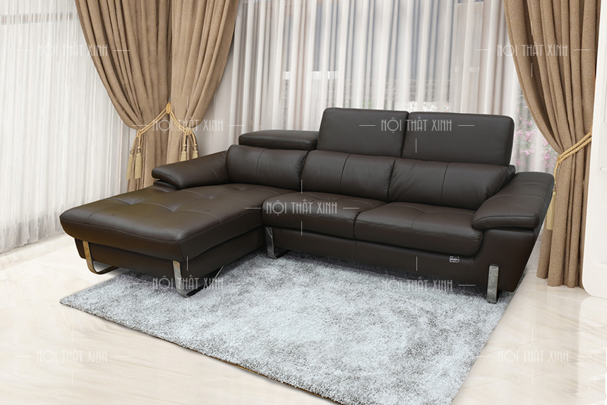 các mẫu sofa màu đen tinh tế, sang trọng