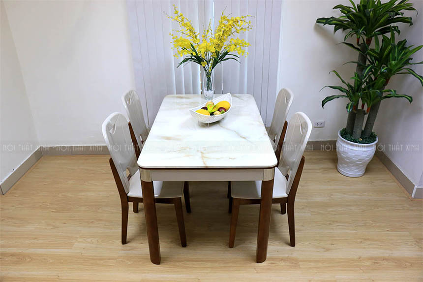 chọn bàn ghế nhà bếp cho không gian rộng và hẹp