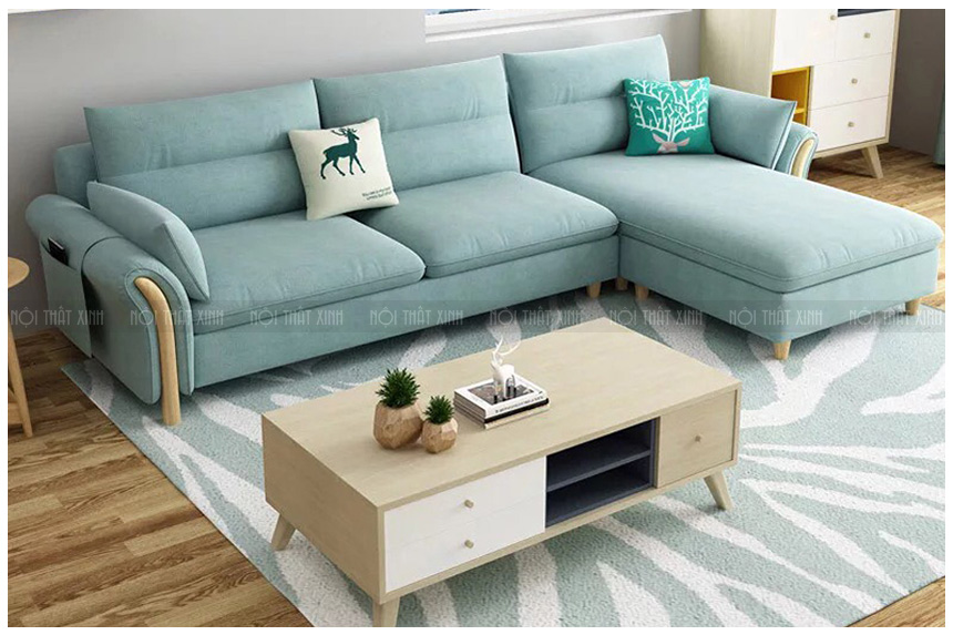 Chọn chất liệu, màu sắc, họa tiết của ghế sofa cho mùa hè