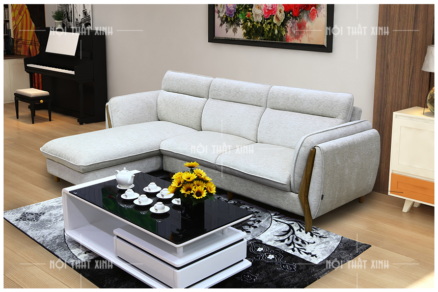 sofa góc vải giá rẻ