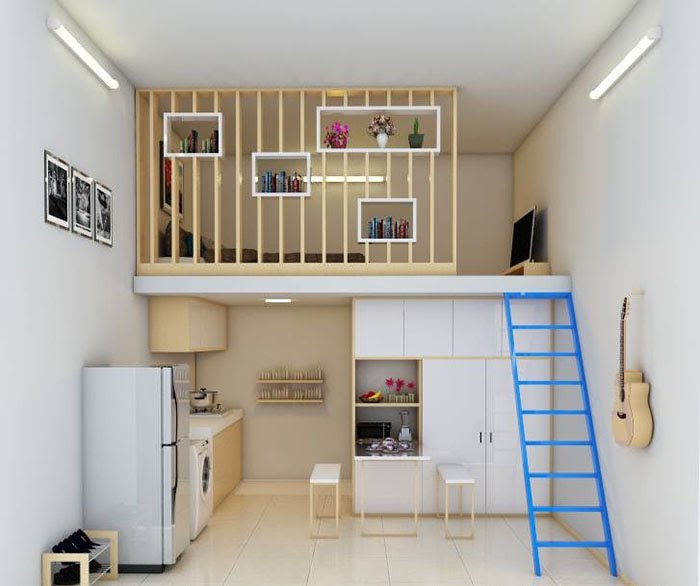 15 ý tưởng decor phòng trọ có bếp đẹp, tối ưu không gian nhỏ