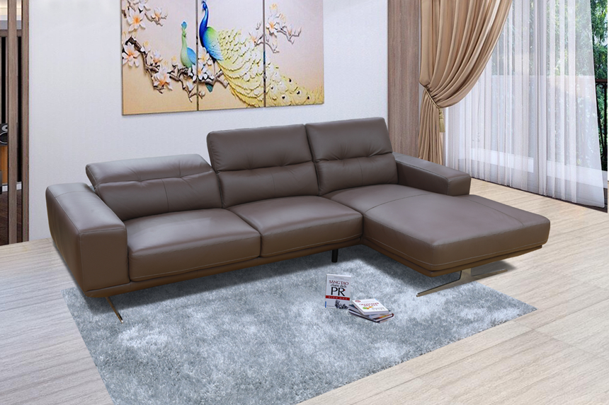 ghế sofa hiện đại bằng da