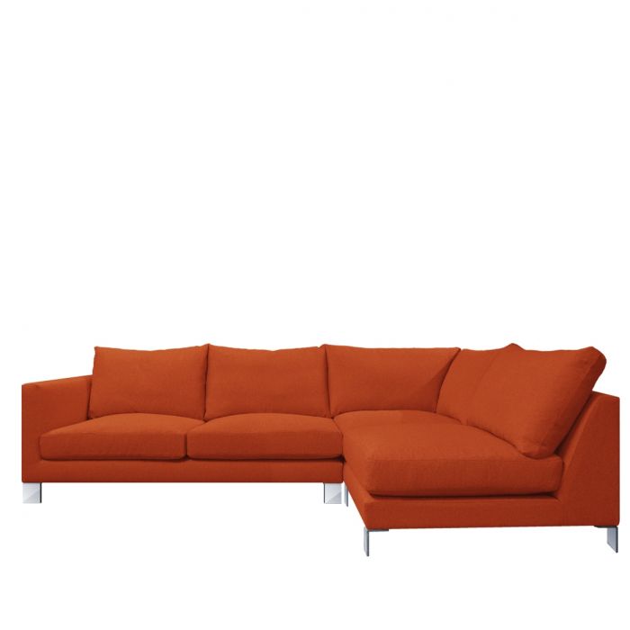 ghế sofa màu cam