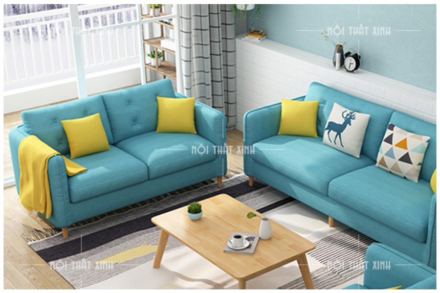 Ghế sofa bọc vải cao cấp NTX1855