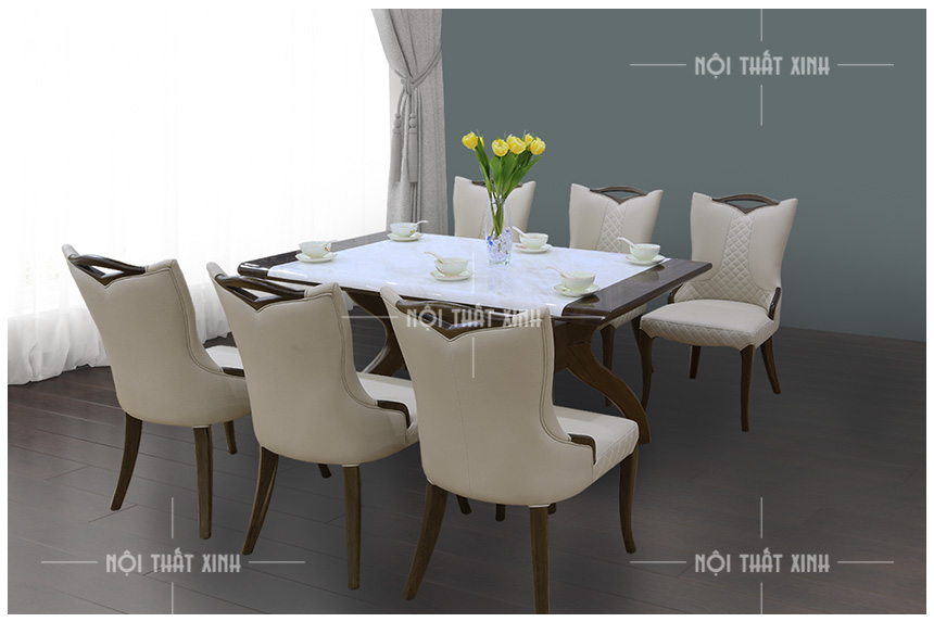 Với giá bộ bàn ăn 6 ghế phải chăng, bạn có thể sở hữu một chiếc bàn ăn cao cấp cho gia đình mình. Thiết kế hiện đại và tiện nghi của bộ bàn ăn này sẽ khiến bạn và gia đình thích thú khi sử dụng. Hãy xem thêm hình ảnh liên quan đến từ khóa này để khám phá sự tiện nghi của bộ bàn ăn 6 ghế.