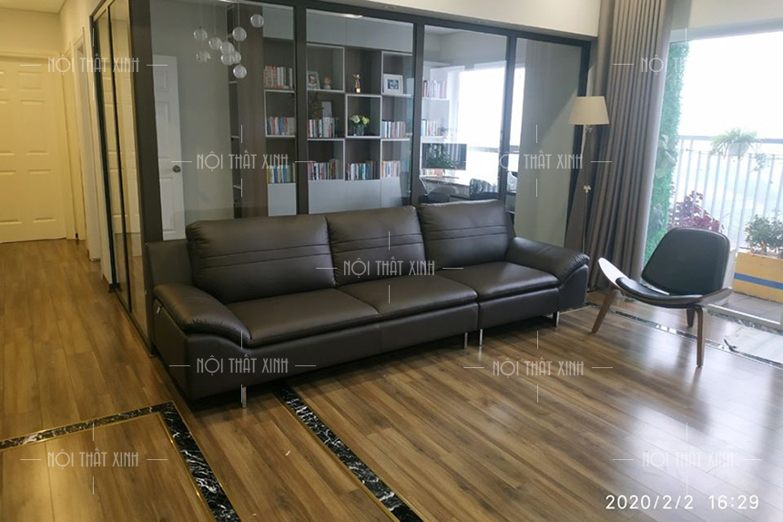 Sofa văng nỉ tân cổ điển AmiA 20007 đẹp sang trọng  Nội thất Sơn La