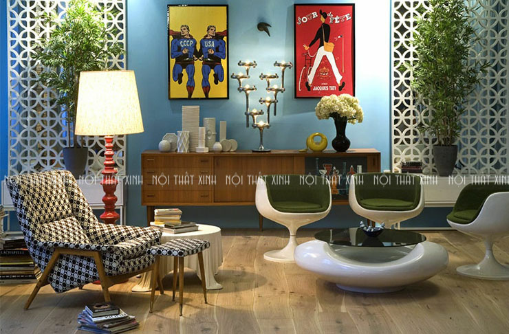Không gian nội thất ấn tượng với phong cách thiết kế Pop Art