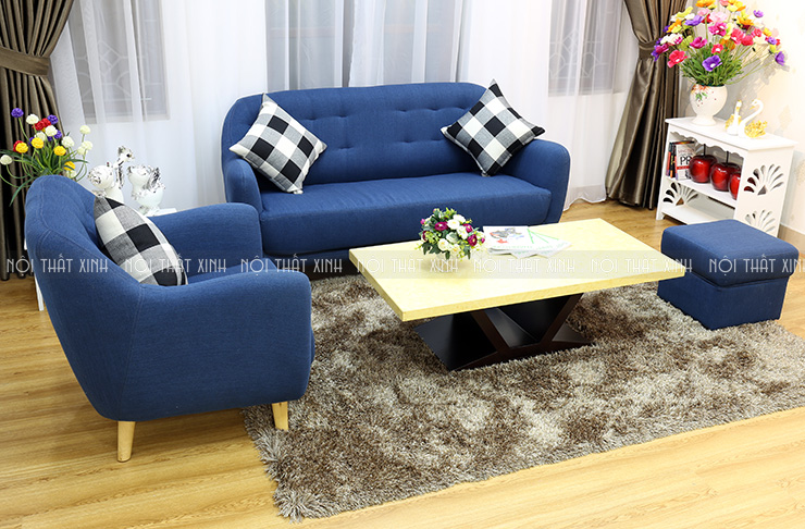Lựa chọn gam màu nào cho bộ sofa nỉ phòng khách?