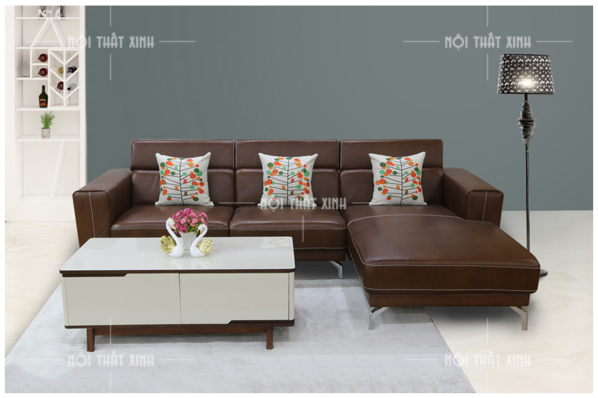 mẫu sofa góc đơn giản