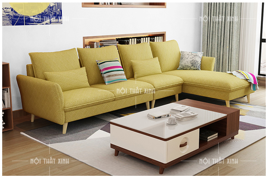 mẫu sofa góc trên 3m