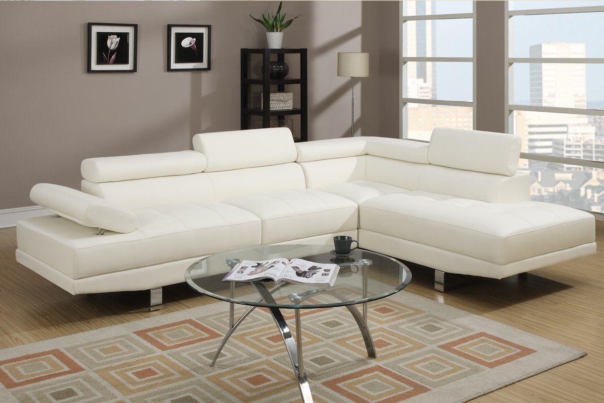sofa cao cấp màu trắng