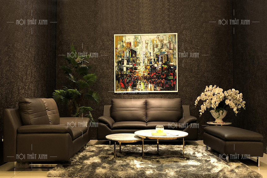 sofa da bò nhập khẩu Malaysia