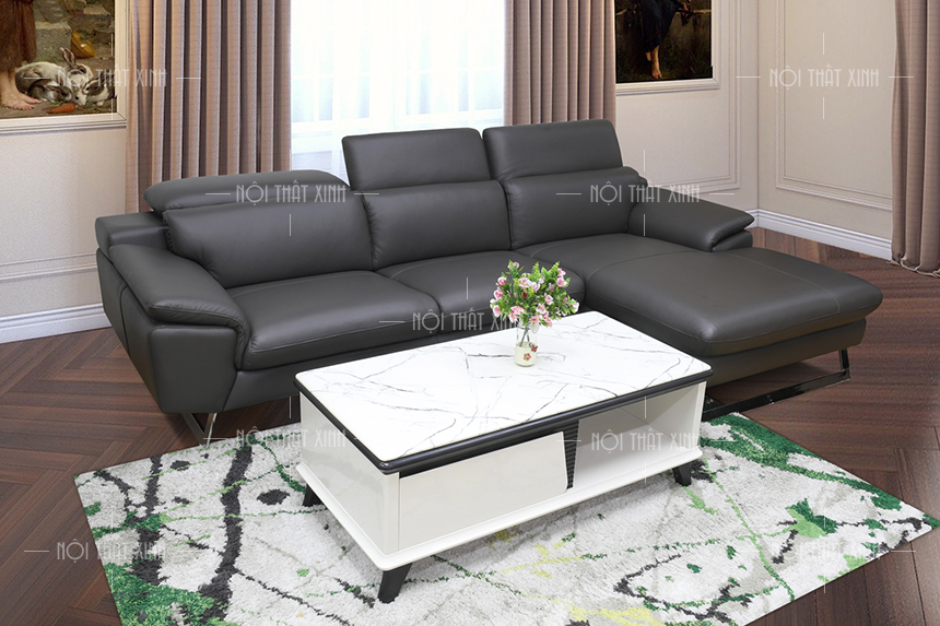 Ghế sofa da cao cấp G8381 - sự lựa chọn hoàn hảo cho phòng khách