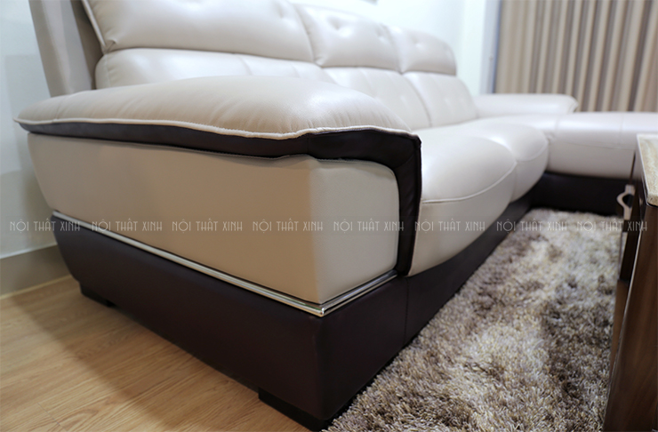 sofa da thật mã NTX725