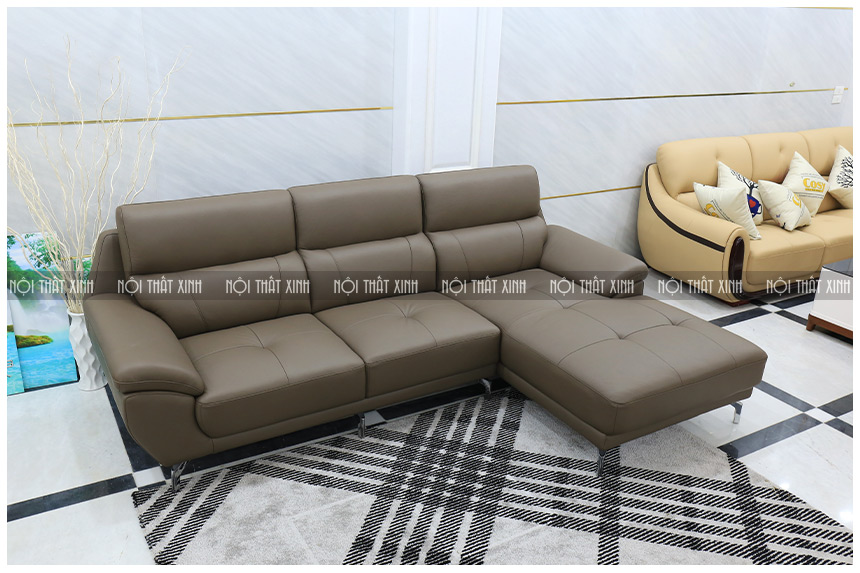 sofa da thật nhập khẩu mã NTX2824
