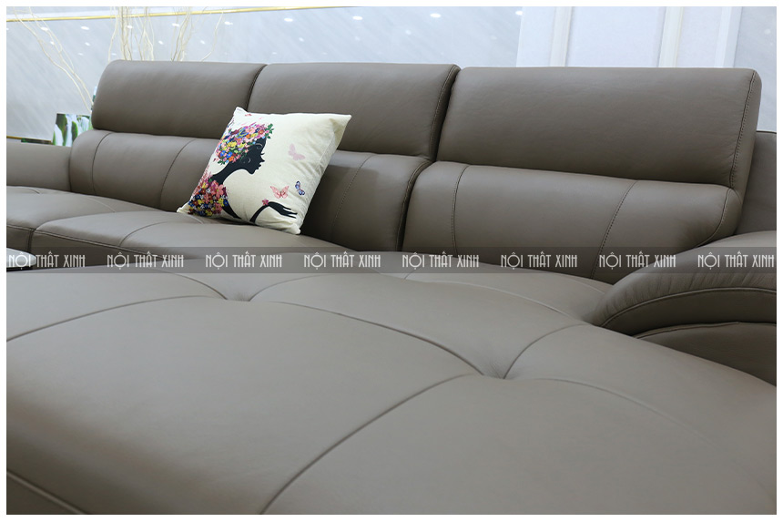 sofa da thật nhập khẩu mã NTX2824