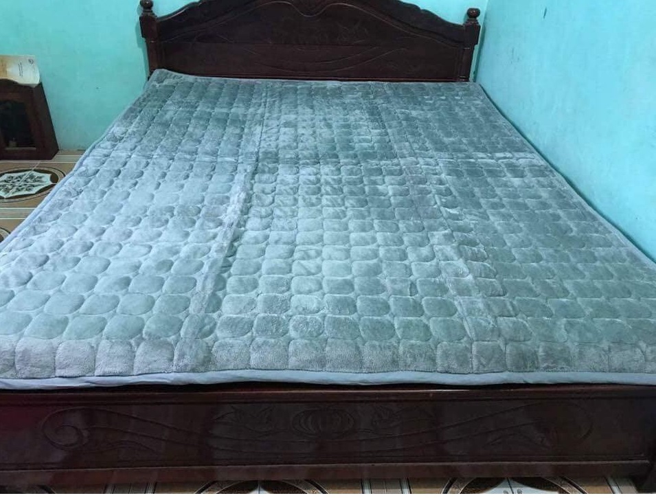 thảm lông cừu trải giường
