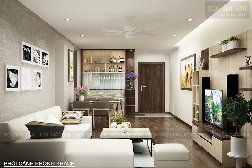mẫu thiết kế nội thất chung cư Eco Green City Nguyễn Xiển
