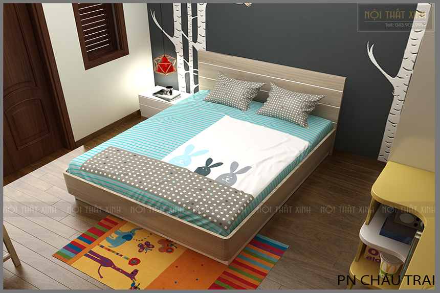 Các mẫu thiết kế nội thất phòng ngủ nhà phố ở Tam Trinh