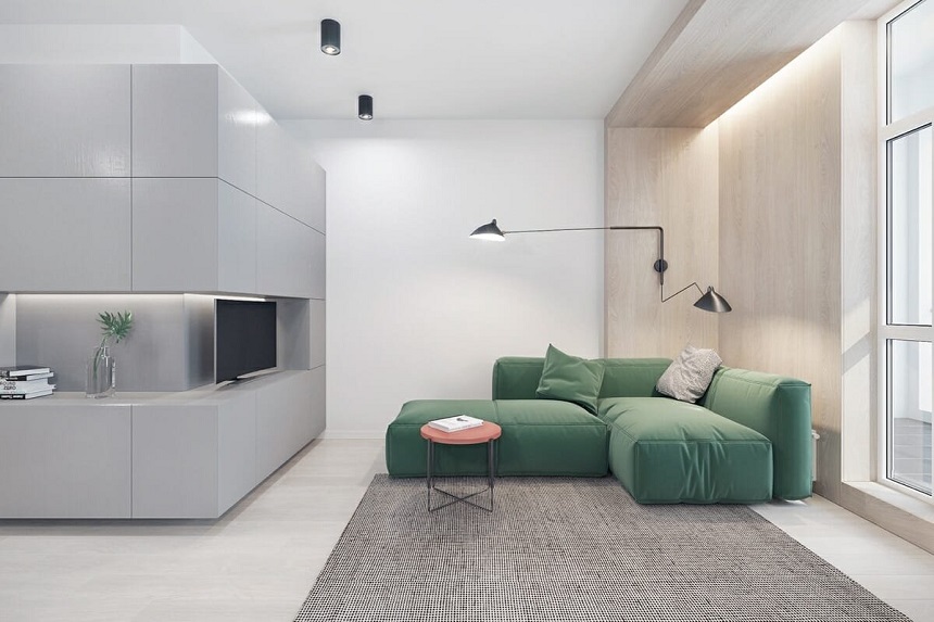 Thiết kế phòng khách nhỏ tối giản – chọn lựa tối ưu cho gia đình