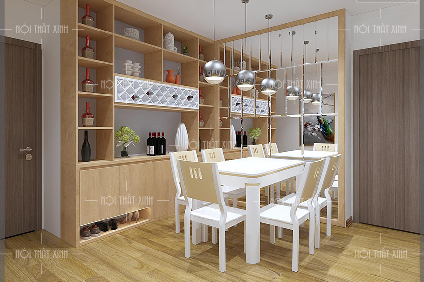 Tổng hợp các thiết kế nội thất phòng ăn nhà bếp đẹp hiện đại