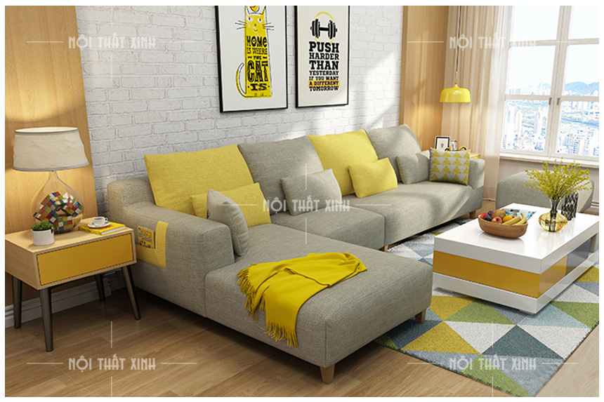 Top 10+ mẫu sofa vải đơn giản mà rẻ cho gia đình trẻ nên mua