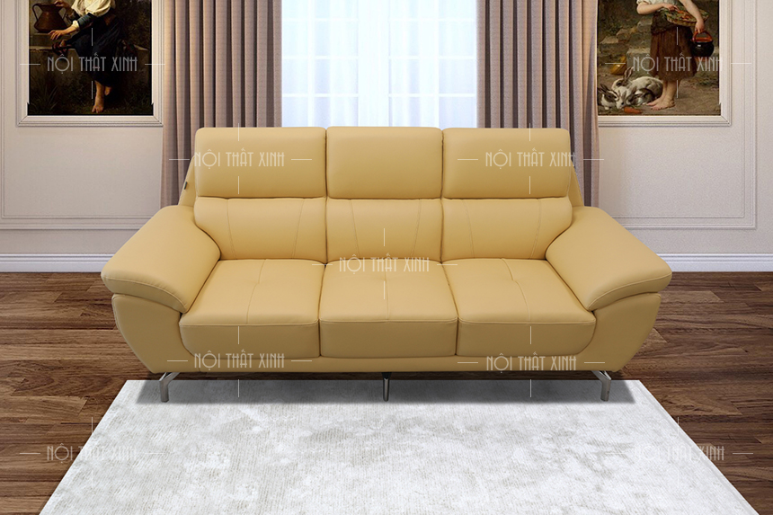 Top 15+ mẫu ghế sofa màu vàng đẹp sang trọng cho phòng khách