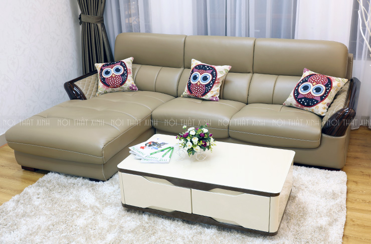 kiểu dáng ghế sofa đẹp phù hợp cho phòng khách gia đình