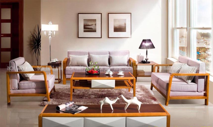 Lý do nên đặt ghế sofa gỗ ở trung tâm phòng khách?