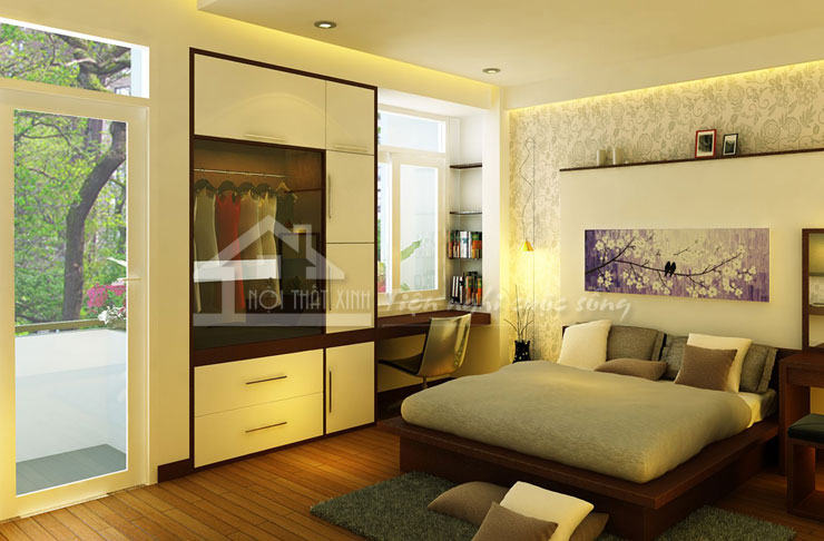 Tận dụng những món đồ nội thất thông minh sẽ giúp ích cho phòng ngủ nhỏ hẹp nhà bạn
